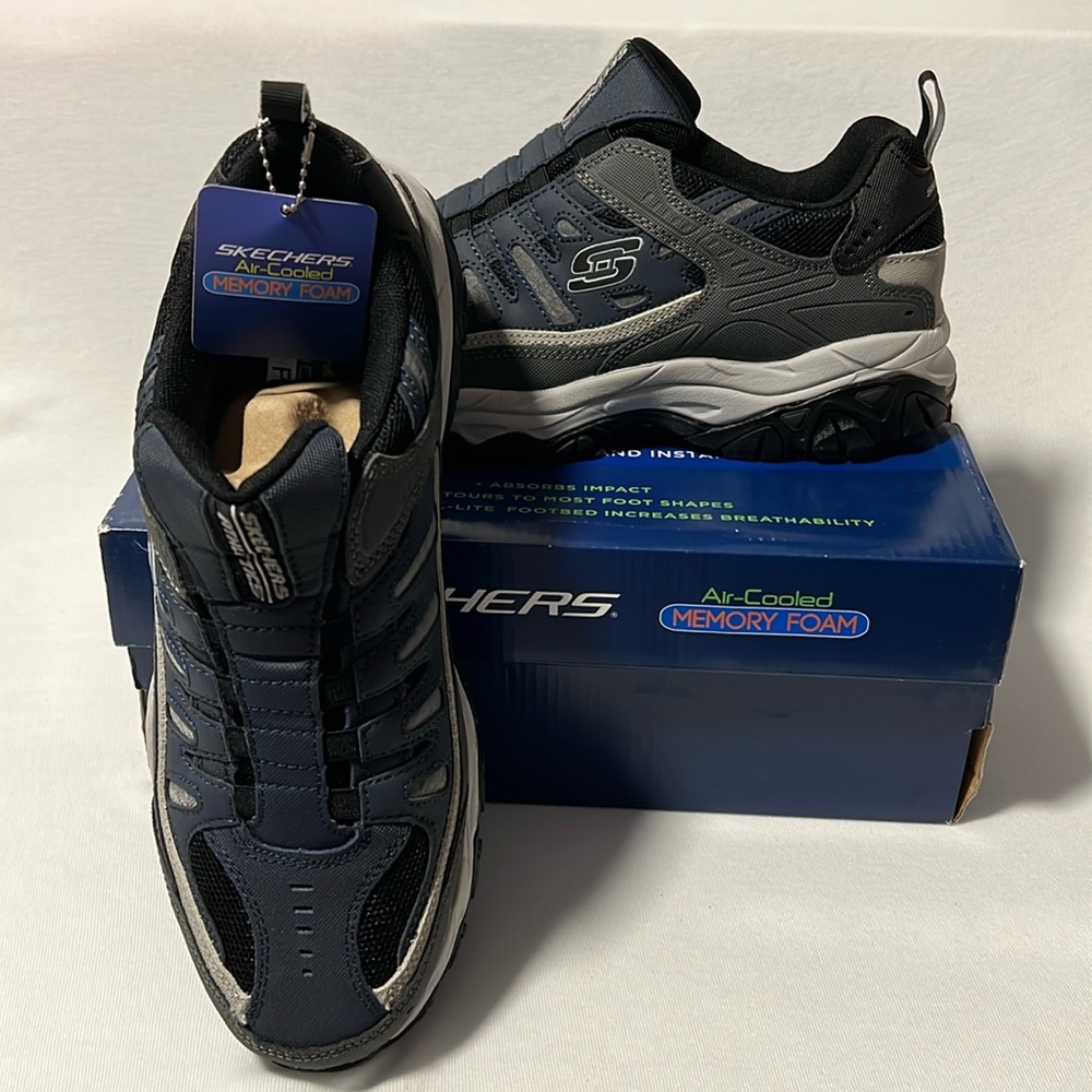 NEW Men’s Skechers After Burn M. Fit Air-Cooled Memory Foam Size 10